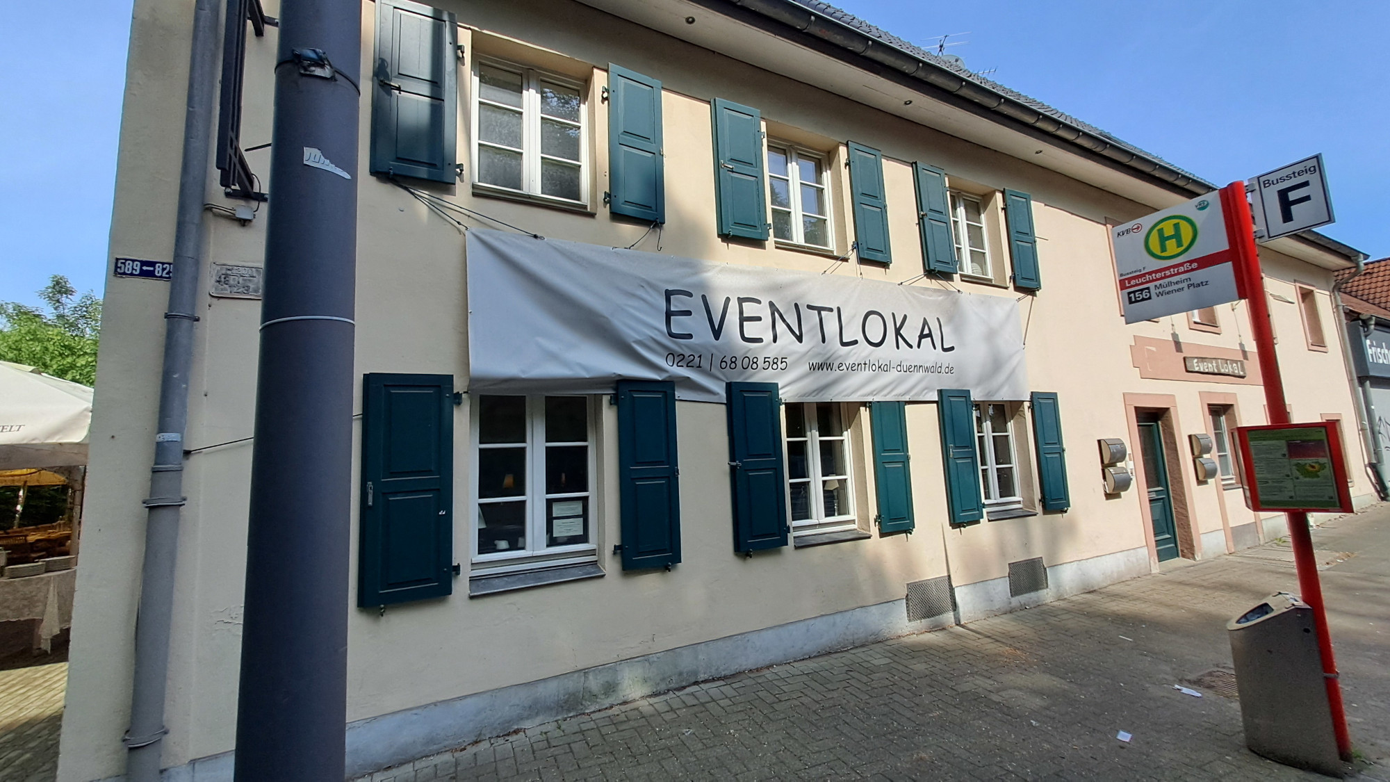 Location mit Terasse